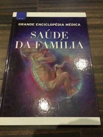 Coleção de 15 livros Grande Enciclopédia Médica - Saúde da família