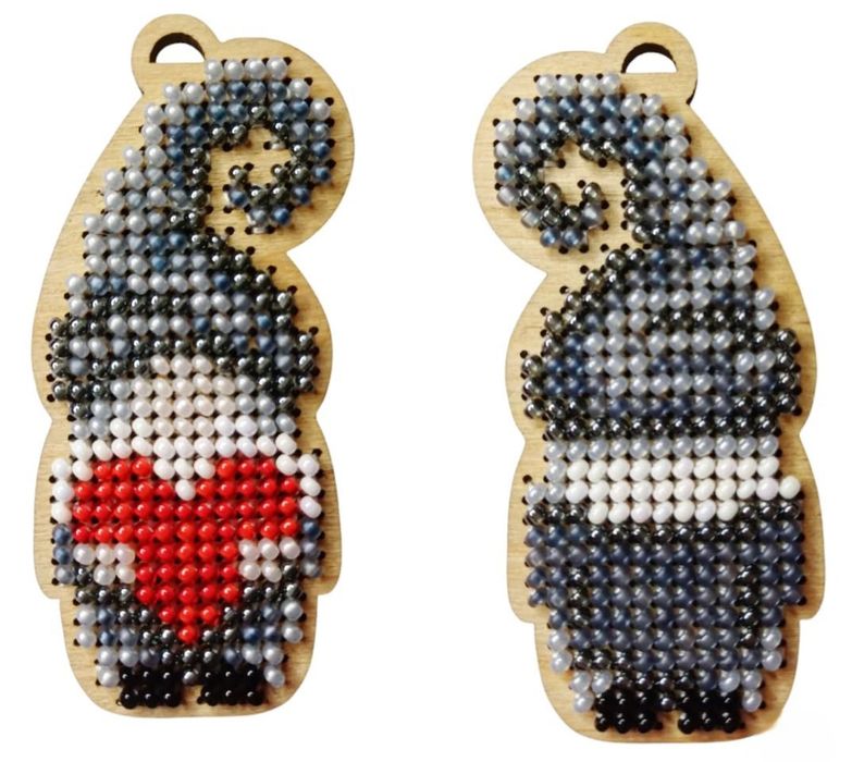 Новорічні іграшки "Гноми" (4 шт)