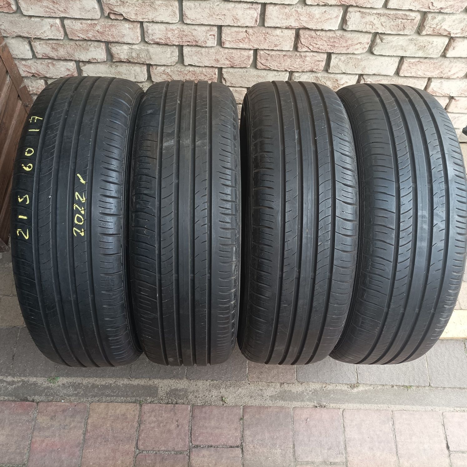 4 ladne opony letnie 215/60/17 Dunlop 2022 rok