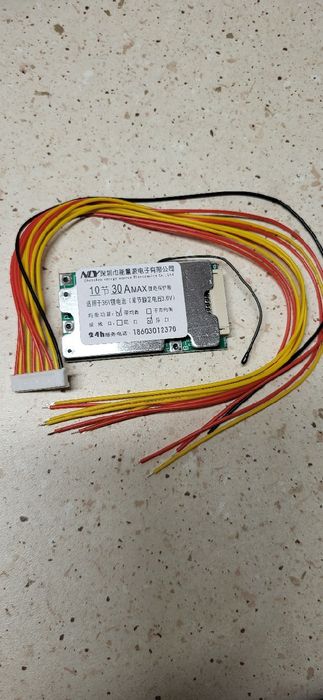 10s 30A 36v bms płytka zabezpieczenie li-ion 18650