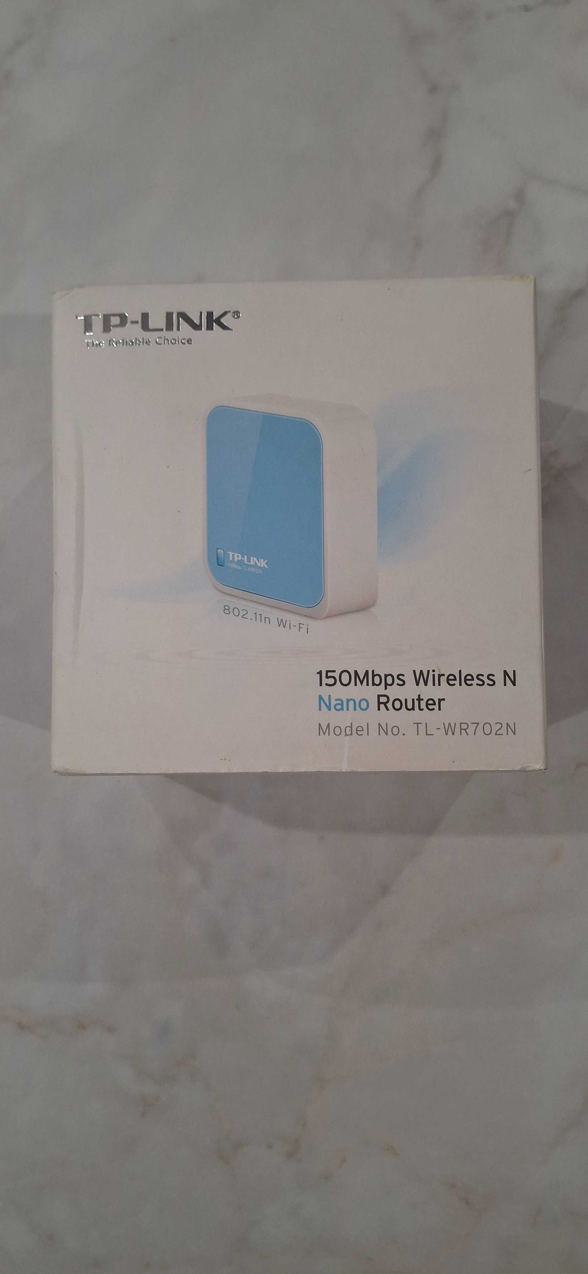 Nano Router bezprzewodowy, standard N, TP-LINK TL-WR702N