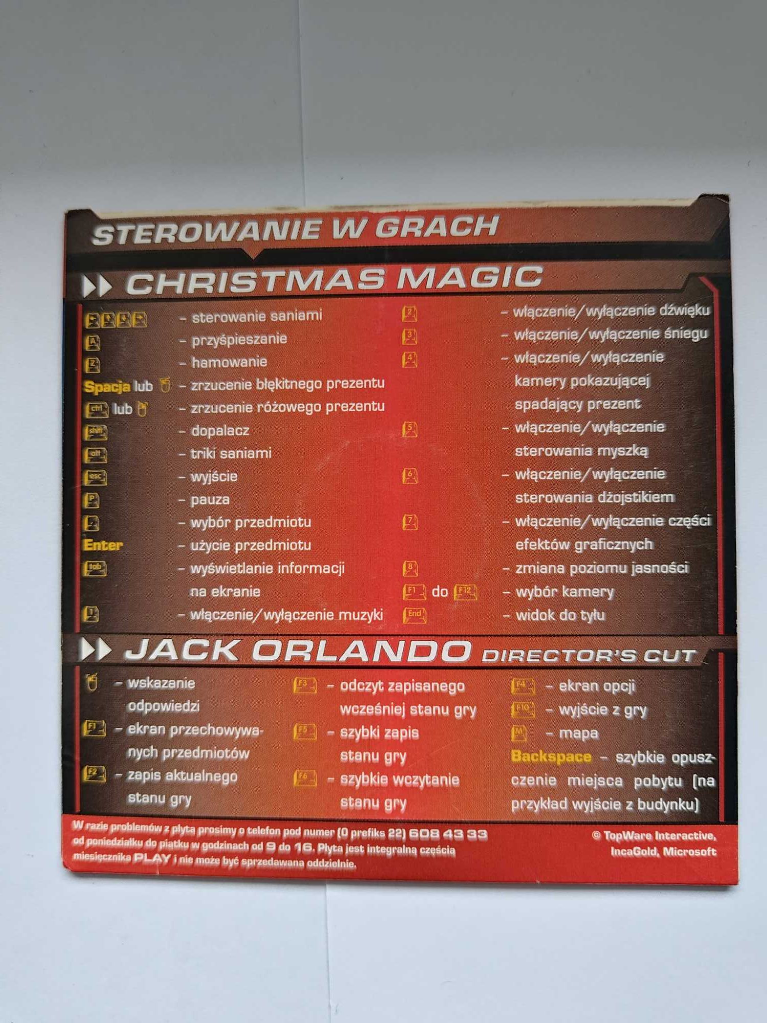 Jack Orlando DIRECTOR'S CUT+Christmas Magic PC