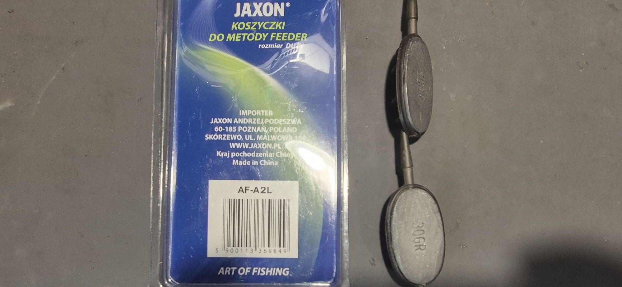 Podajniki Jaxon 4x30g metod feeder nowe+ foremka mistrall