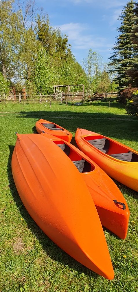 Kajaki Polietylenowe 2+1 Nowe z transportem