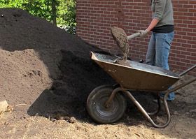 Przesiana ziemia ogrodowa, humus czarnoziem pod trawe AUTO 20 TON