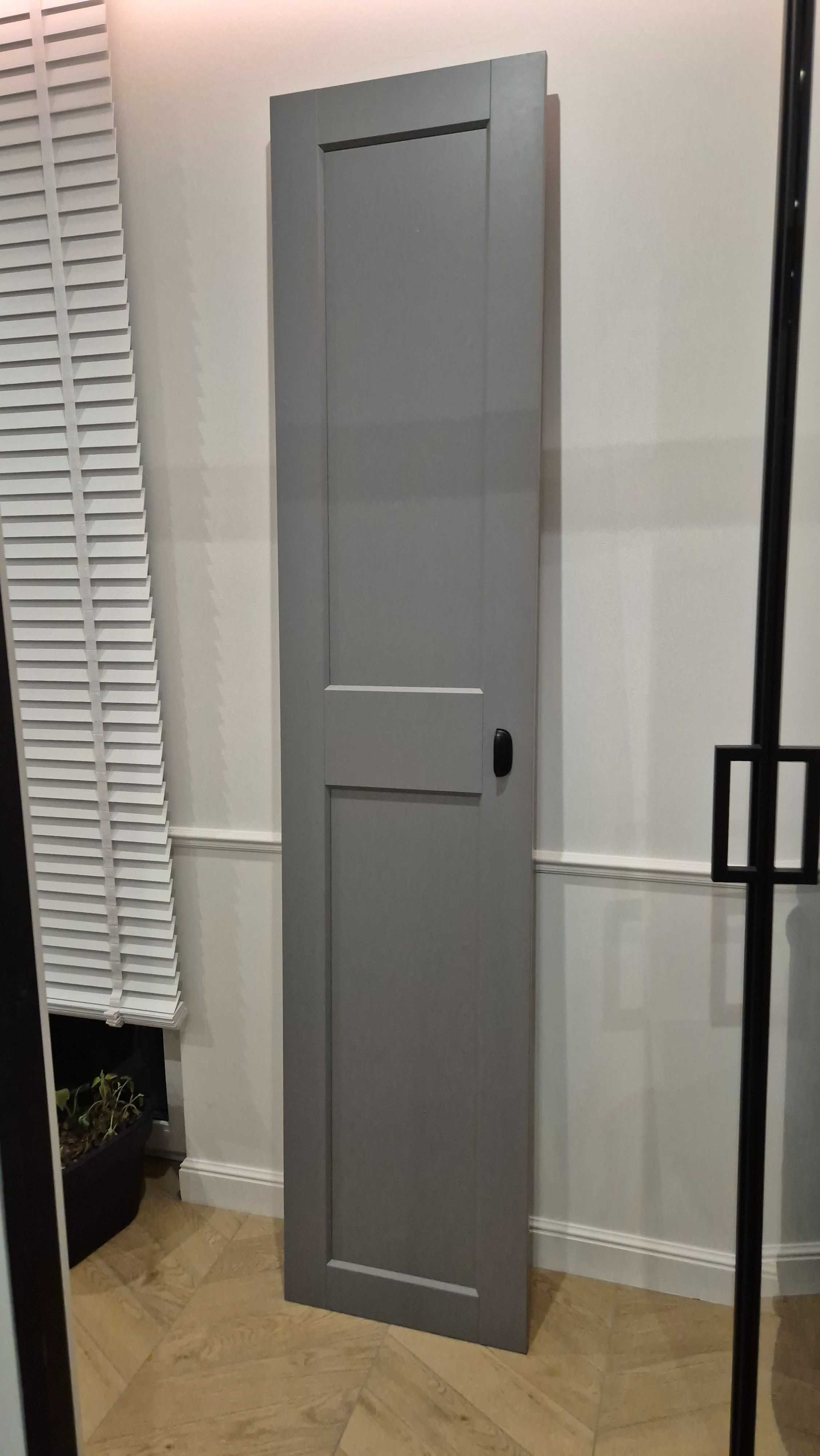 Ikea Drzwi Fronty TYSSEDAL - szare do szaf pax