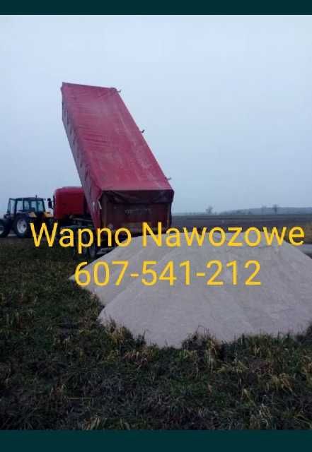 Najtaniej !Wapno Nawozowe luzem Węglanowe, Magnezowe, Tlenkowe- ZWROT