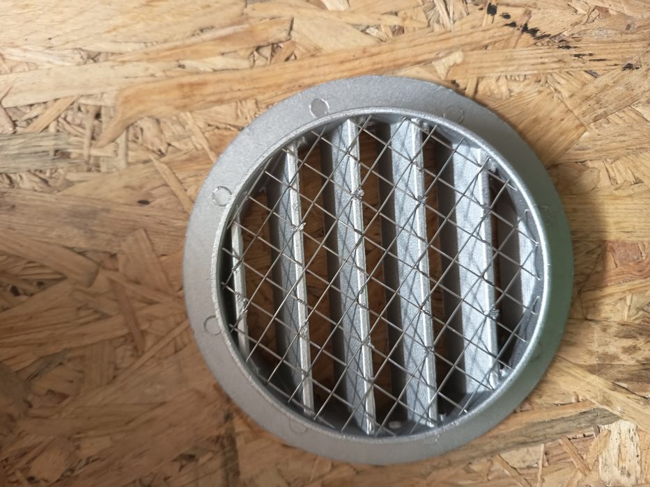 Kratka wentylacyjna okrągła alu 100mm
