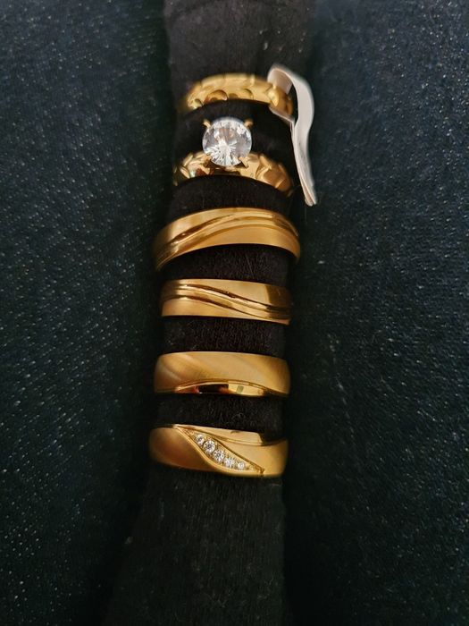 Alianças ouro laminado 18K,lindissimas! Possibilidade gravar nome data