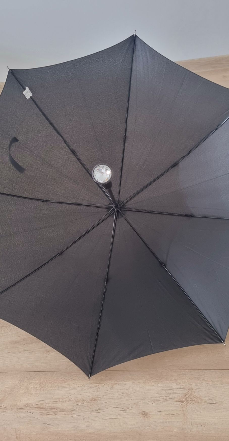 Czarna parasolka kryształ home&you parasol damski