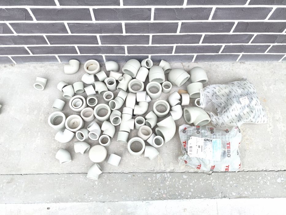 Коліно, муфти, зєднання під пайку Rozma,Tebo 63,40мм