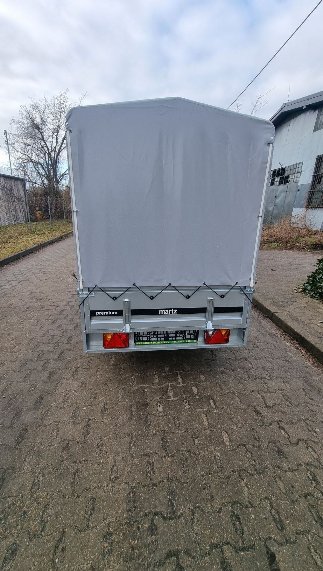 Przyczepka przyczepa  wynajem Transport Kostrzyn nad Odrą