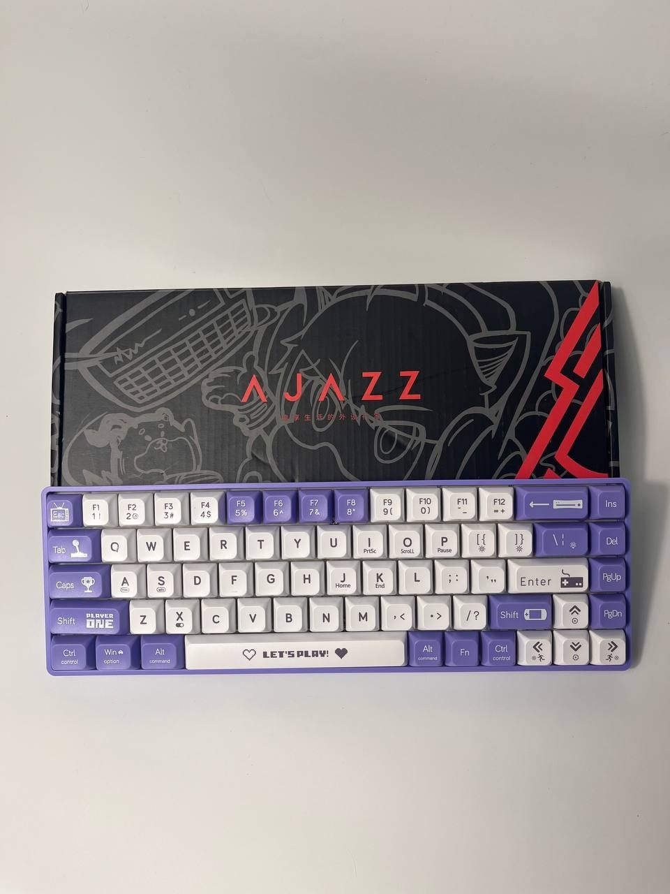 ‼️New‼️Клавіатура механічна Ajazz ak680 на червоних світчах