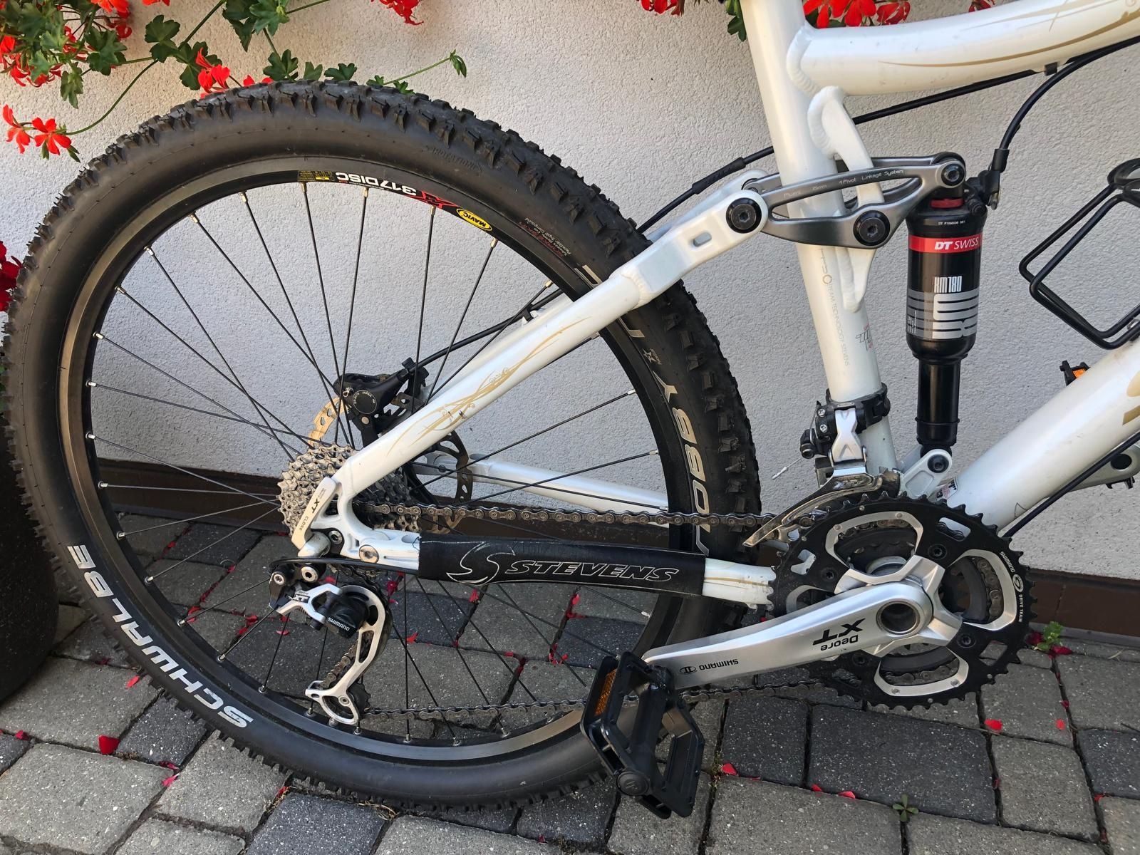 Stevens full suspension - mała rama