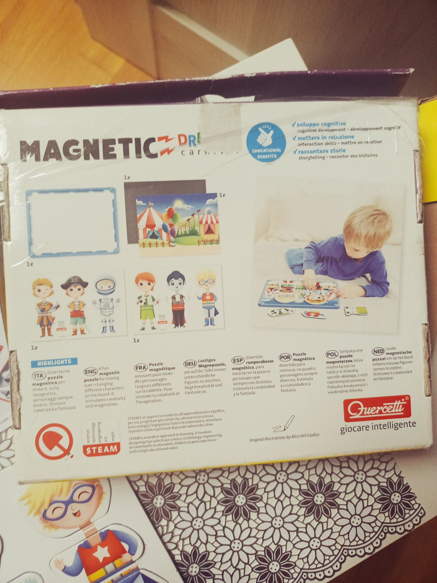 Puzzle magnetyczne