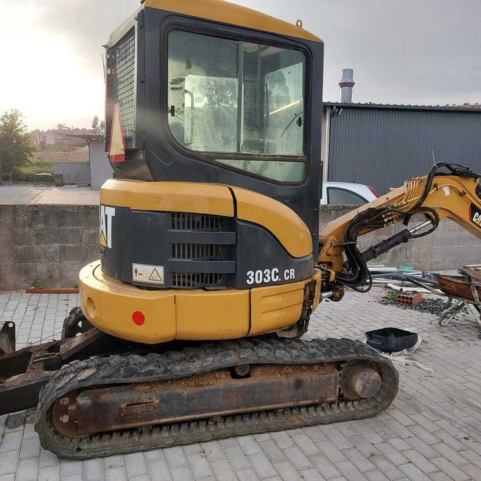 mini giratória Caterpillar 303 CR