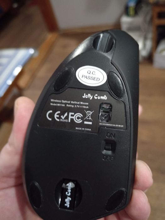 Вертикальная Блютуз мышка на АКБ Jolly Comb
