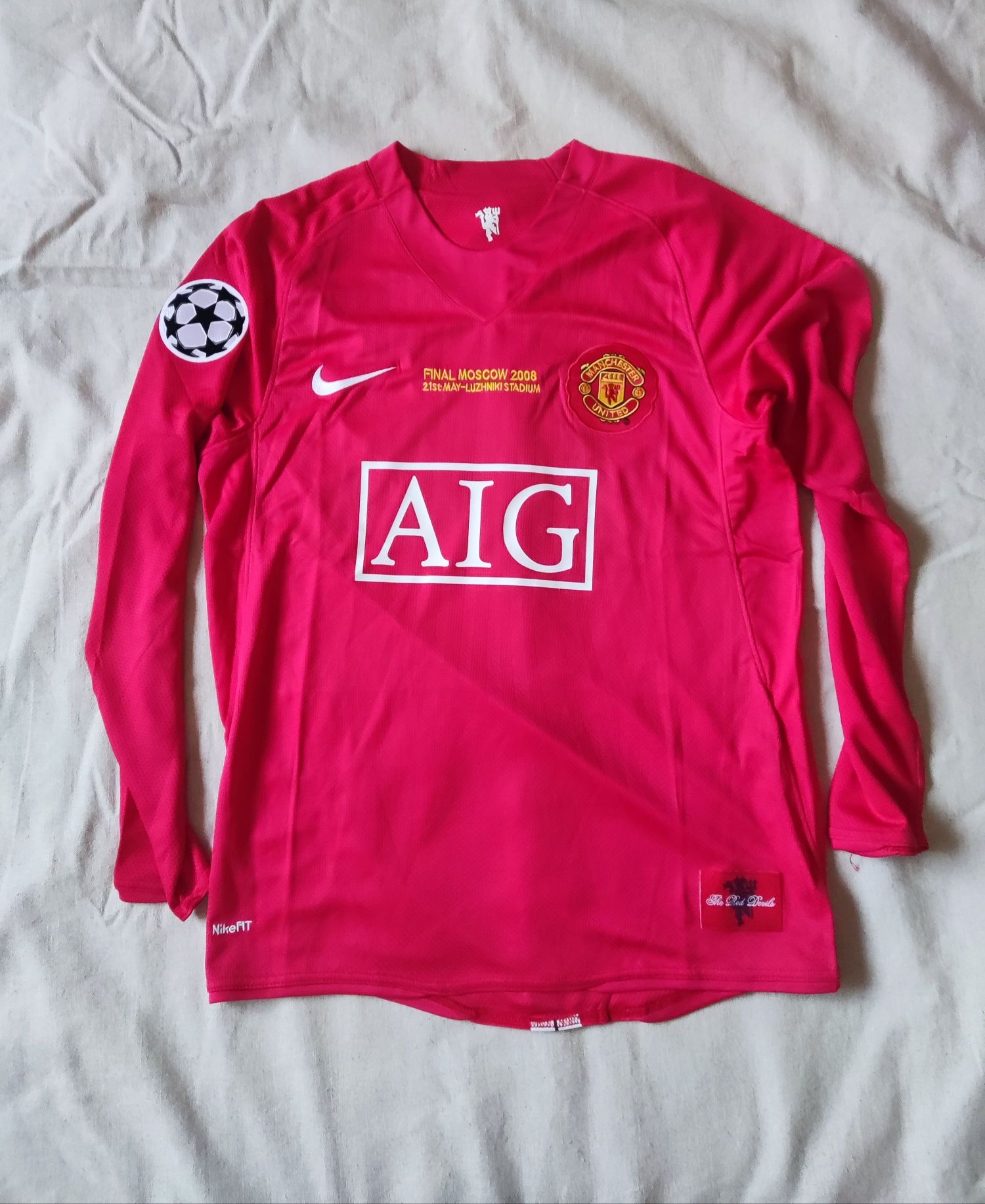 Man Utd Final Champions 2007/8 Ronaldo