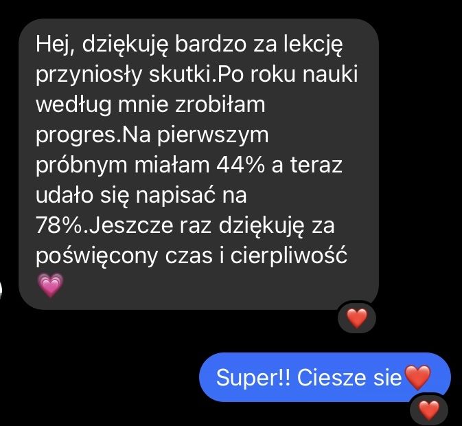 Korepetycje, język angielski