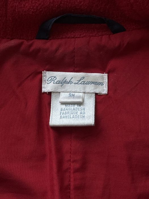 Пуховий зимовий комбінезон Ralph Lauren 9м