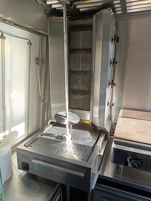 Máquina de Kebab 4 queimadores