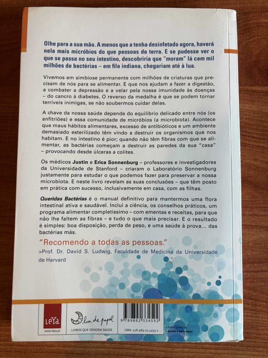Livro Queridas bactérias
