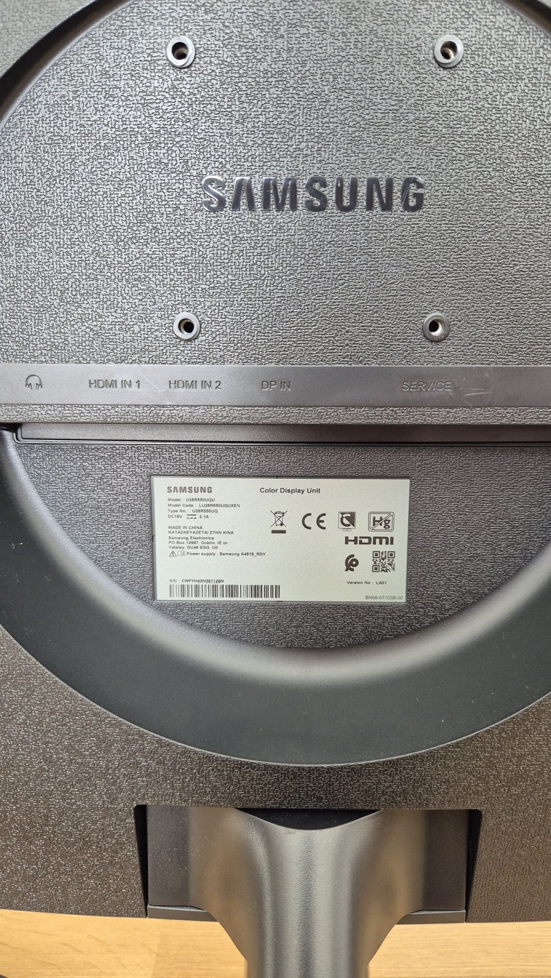 Monitor Samsung 28"