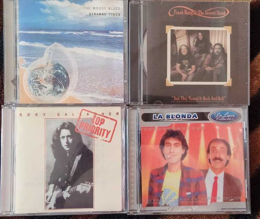 Продам CD диски  Manfred Mann’s Earth Band,Jethro Tull