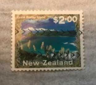 znaczek pocztowy Szwecja i Nowa zelandia