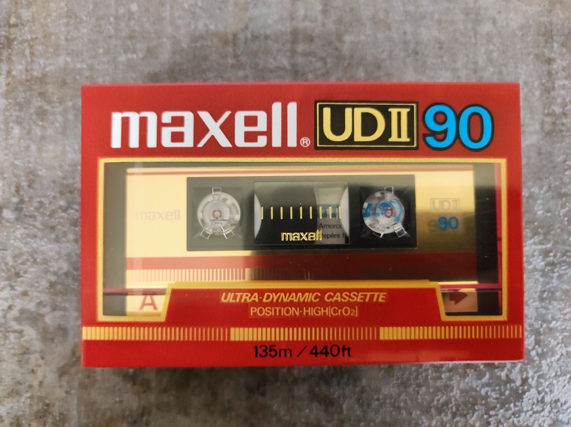 Kaseta Maxell ud ll 90 1985