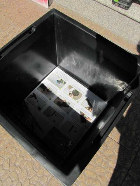 Dehner Doniczka na rośliny z systemem nawadniania, ok. 57 x 30 cm