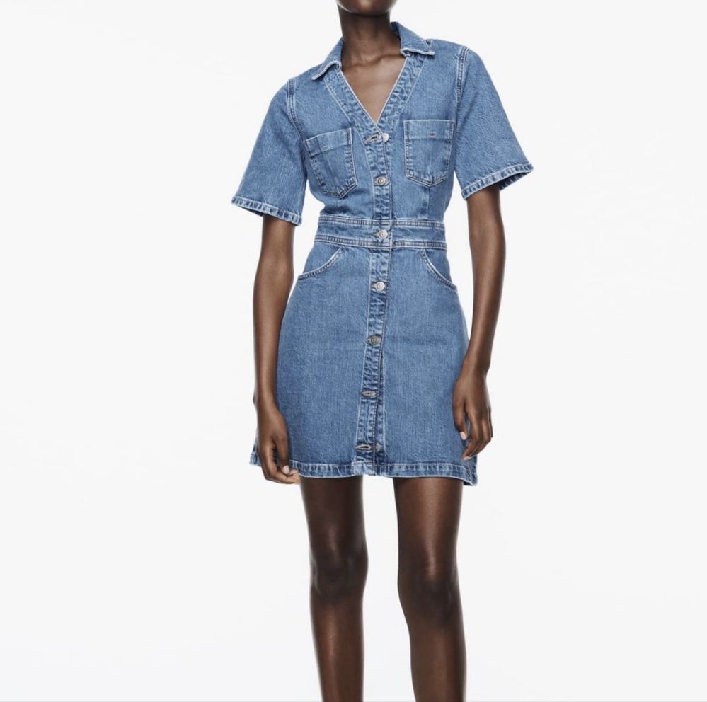 Джинсовий сарафан Zara s