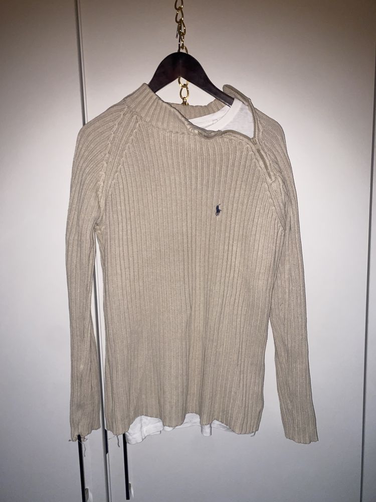 Sweter bluza półgolf Ralph Lauren L slim fit