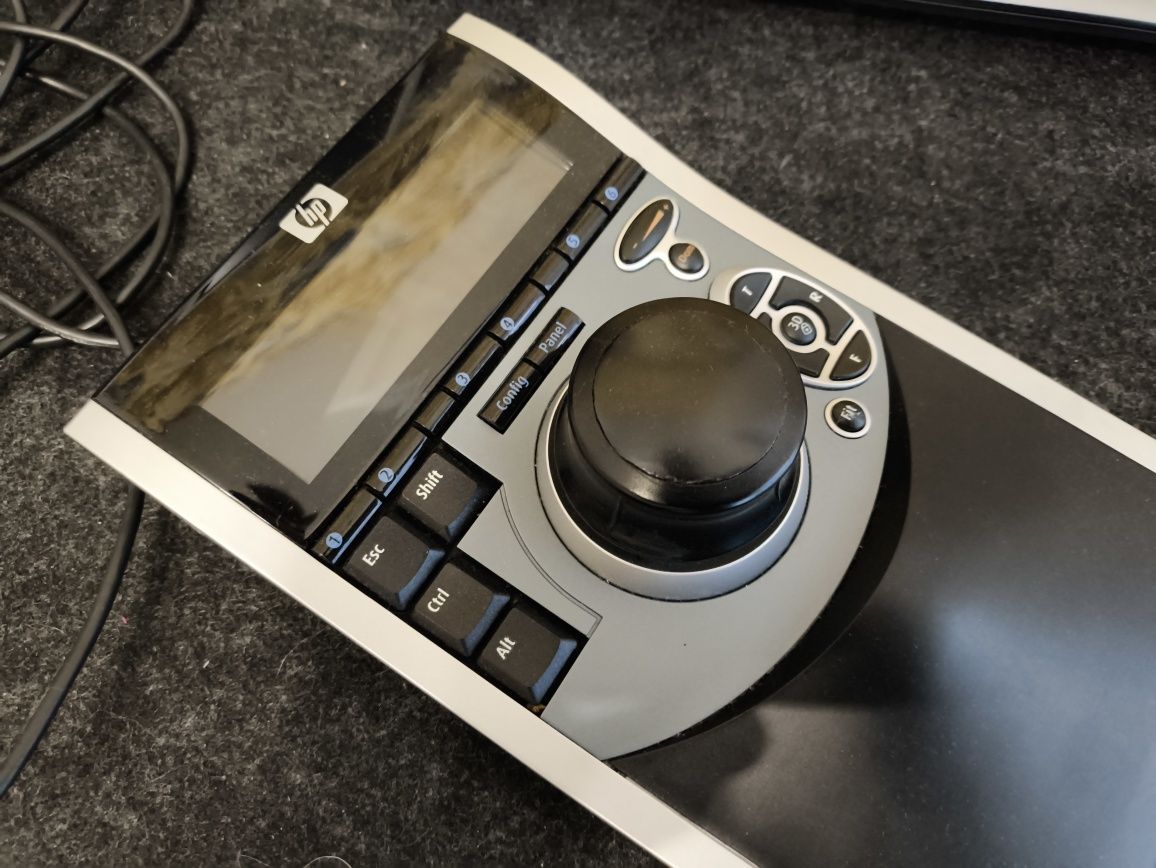 Manipulator 3d CAD USB spacepilot controller hp