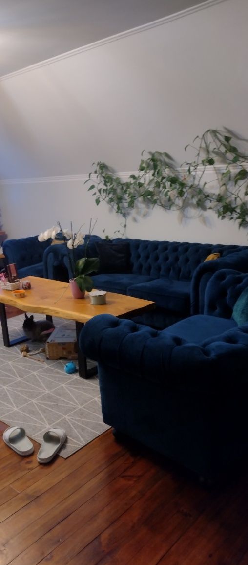 Ława dębowa loft