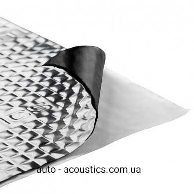 Виброизоляция для автомобиля Acoustics Alumat 1,6-2,2-3,0-4,0мм.