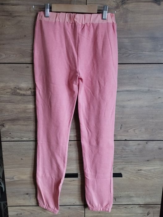 Spodnie dresowe in extenso 152 różowe nowe z metką