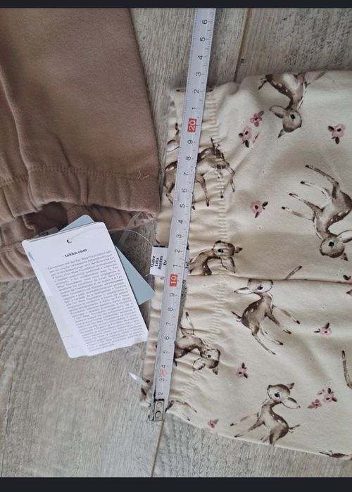 Getry/ legginsy ocieplane - Dopo Dopo - 2 pary - rozm 92