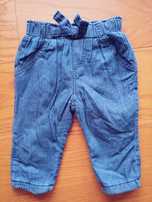 Spodnie jeans 68