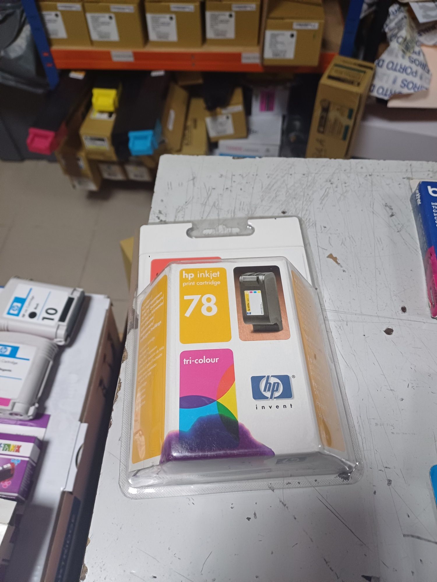 Tinteiro HP original 78 tricolor