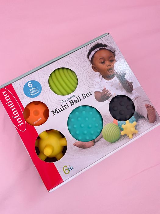 Набір розвиваючих м'ячиків Infantino Малючки текстурики, тільки Львів