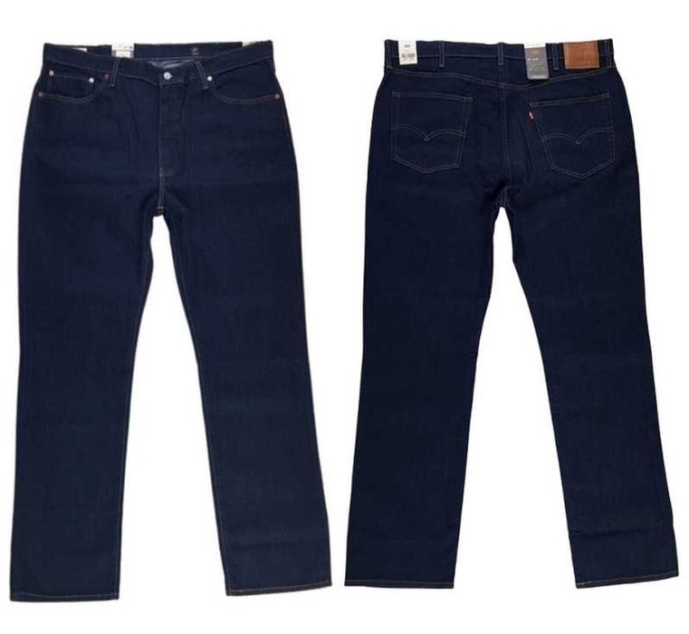 Męskie jeansy Levi's 511 Big&Tall granatowe nowe oryg, Levisy -W46/L34