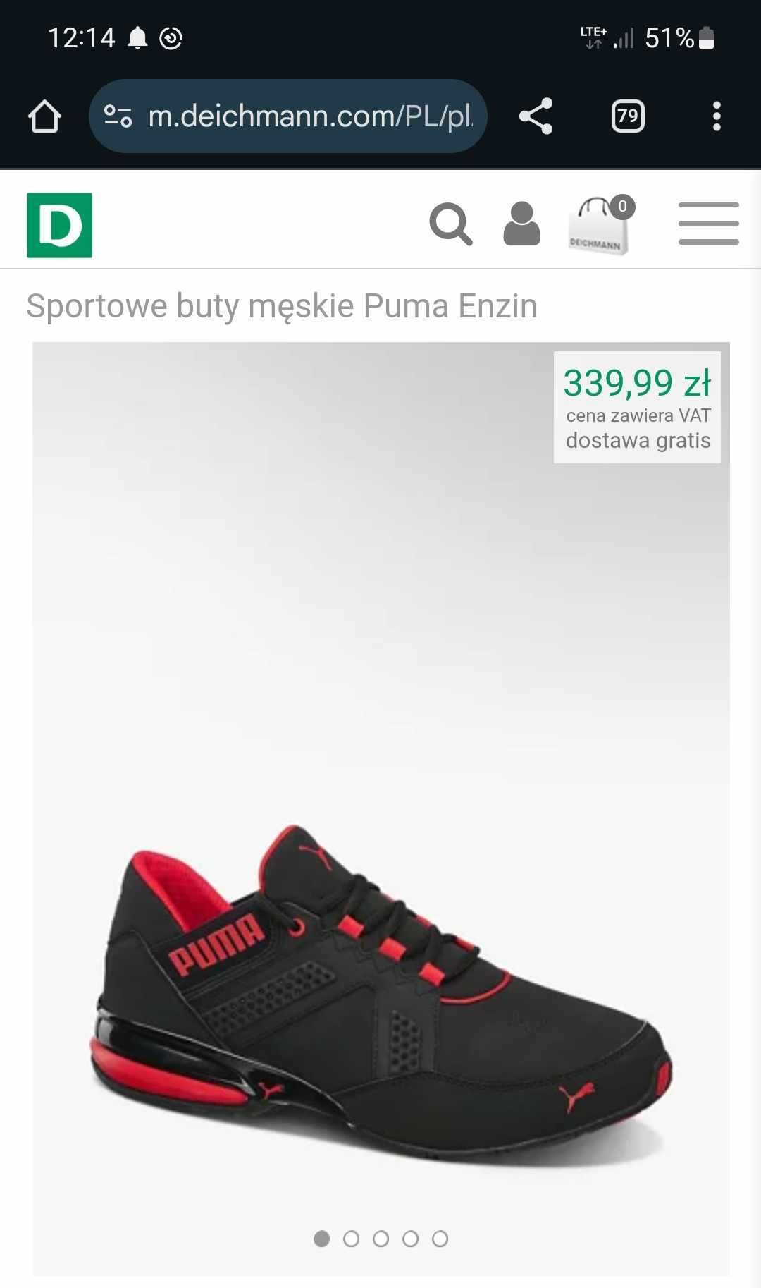 Puma Enzin sportowe buty rozmiar 38