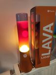 Lampa typu lawa fisura