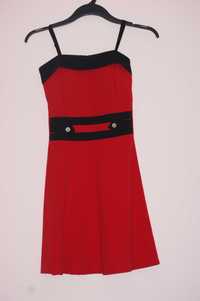 Czerwona sukienka rozmiar S