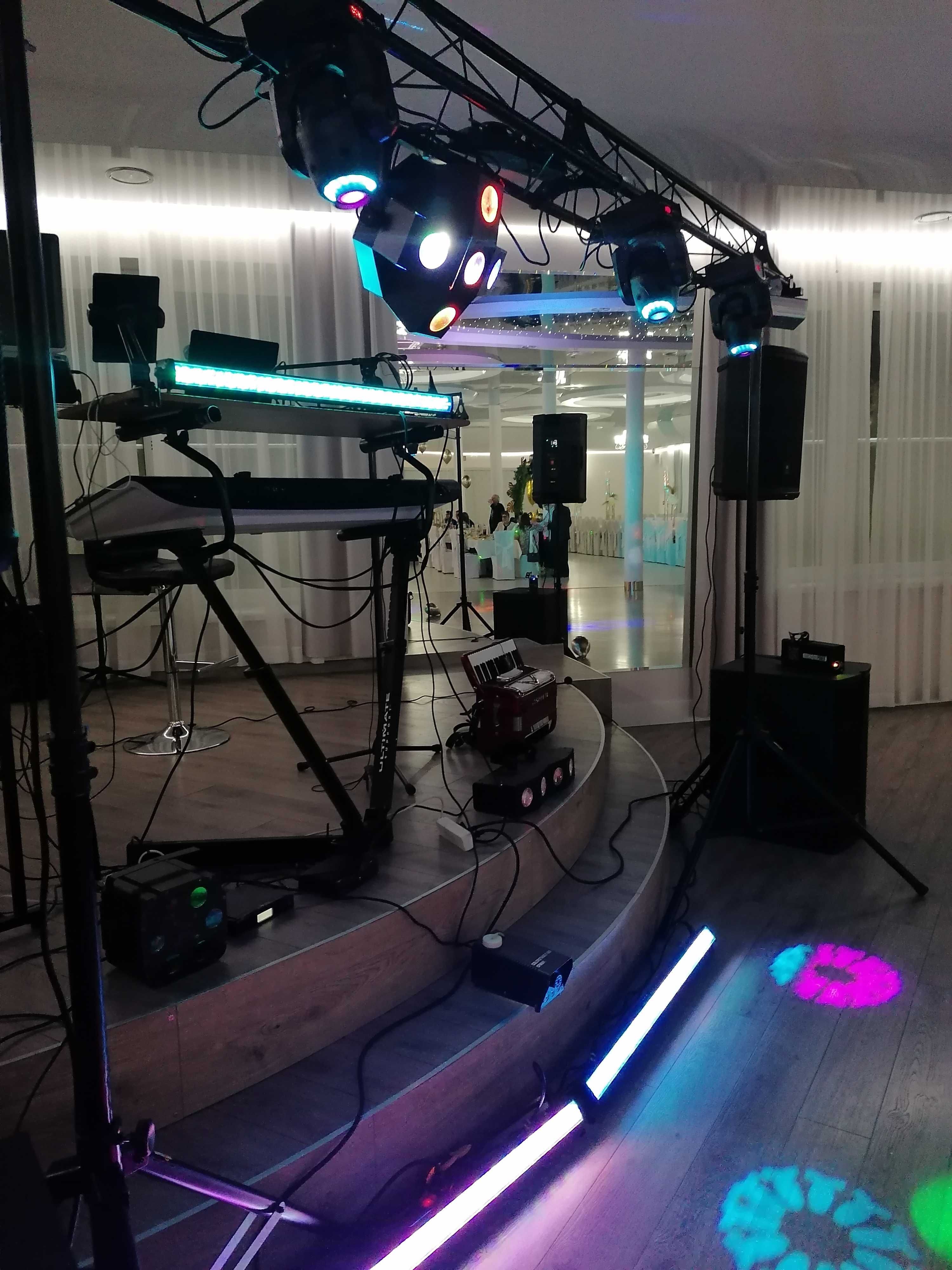 Dj & zespół muzyczny, nagłośnienie, śpiew na żywo. Akordeon, klawisze