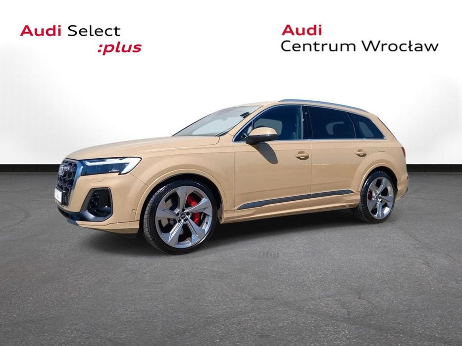 Audi Q7 55 TFSI e 394 KM S line Matrix LED Dociąg Bang Kamery 360 Head-up