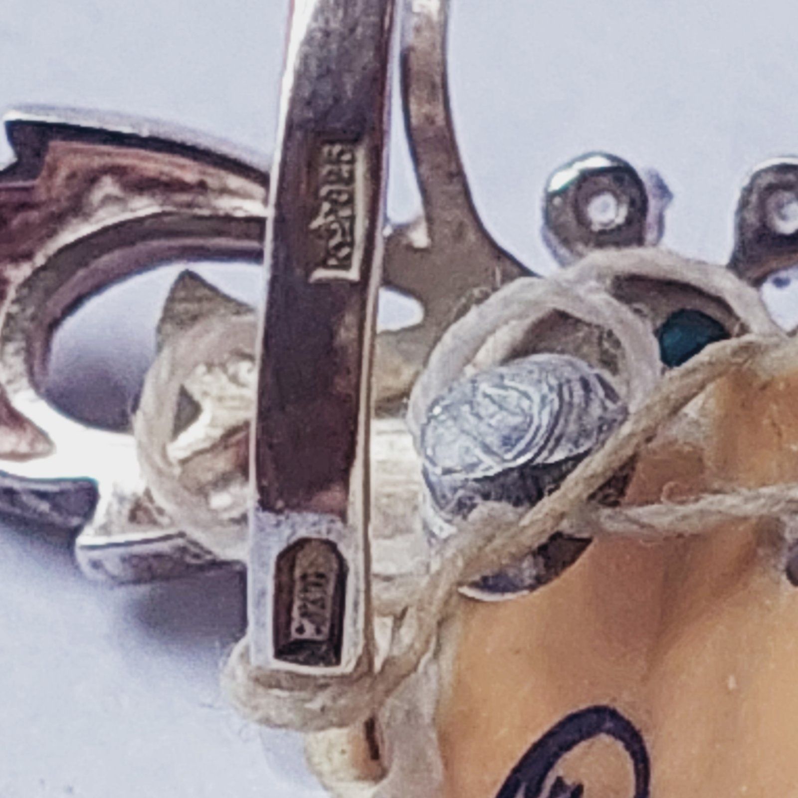 Серьги и кольцо  советские кюз бирюза  набор
