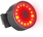 Lampka Rowerowa Tylna LED Okrągła Światło na KASK, Plecak