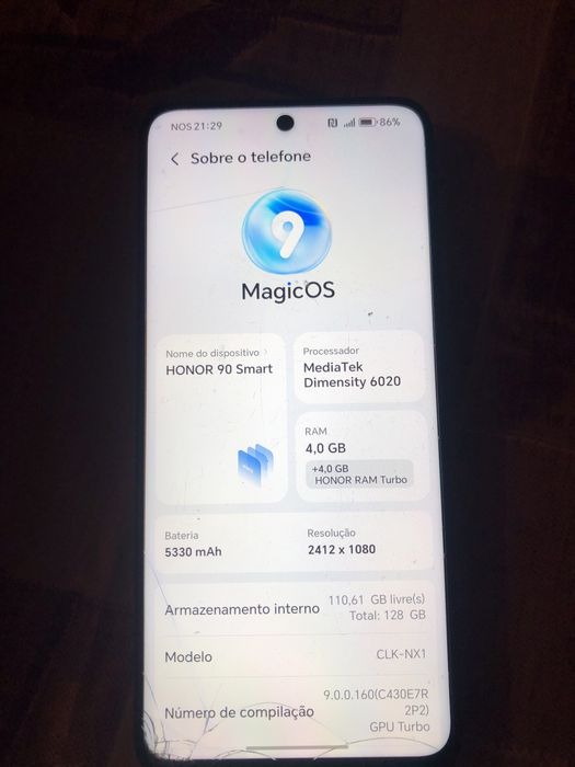 Honor 90 smart  256Gb